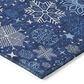 Dalyn Rug Company Wonderland WN31 3" x 5" Navy Indoor/Outdoor Area Rug, , large