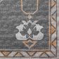 Dalyn Rug Company Sedona SN16 6" x 9" Charcoal Indoor/Outdoor Area Rug, , large