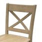 Hawthorne Furniture 24" X Back Bar Stool Natural, , large