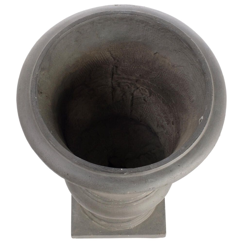 Alfresco Home Jovina Medium Patio Urn in Antique Dark Bronze, , large