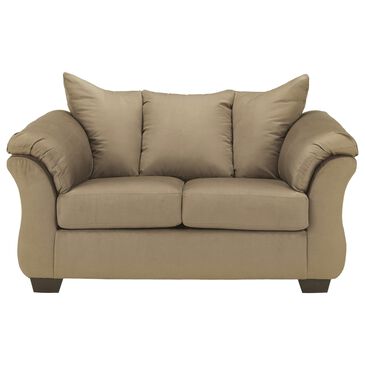Signature Design by Ashley Darcy Stationary Loveseat in Mocha, , large