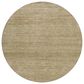 Dalyn Rug Company Burano BU3 8" Round Wheat Indoor/Outdoor Area Rug, , large