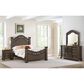 Mayberry Hill Brunswick 3-Piece Queen Panel Bedroom Set in Mahogany, , large