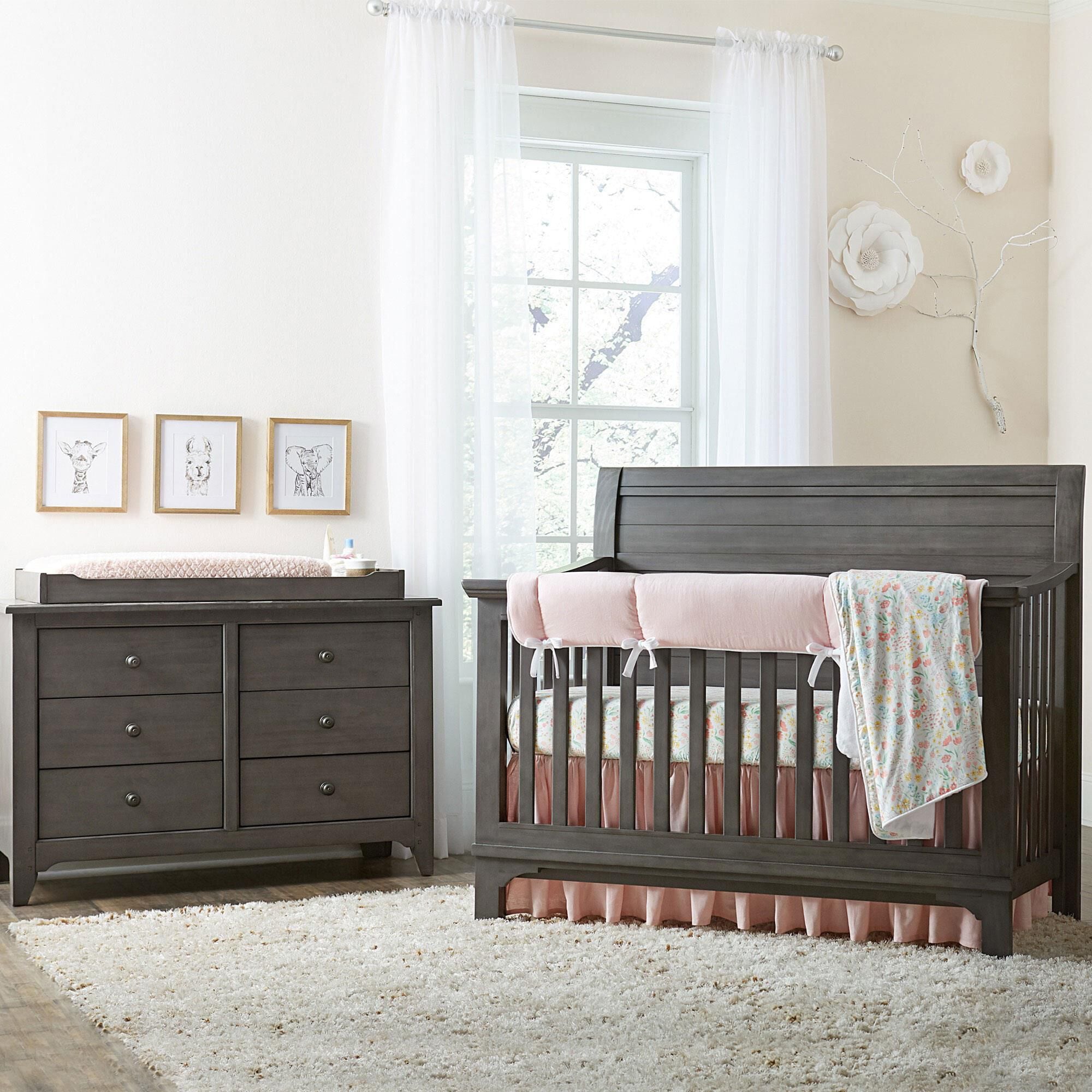 Eastern Shore Taylor Convertible Crib in Dusk NFM