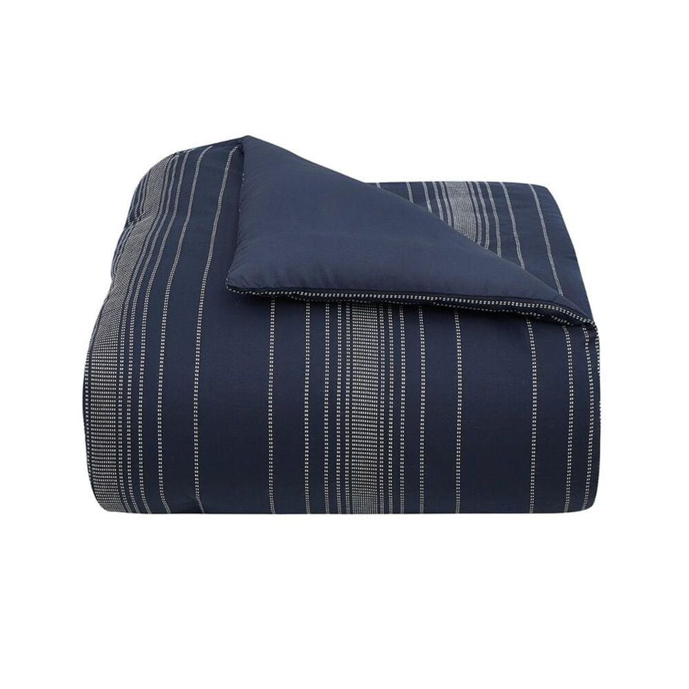 BCP Home Harper Navy 3PC King Comforter Set, , large