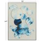 Maple and Jade 40" x 30" Wall Decor in Turquoise and White, , large
