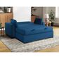 Serta Augustine Queen Convertible Sofa in Navy, , large