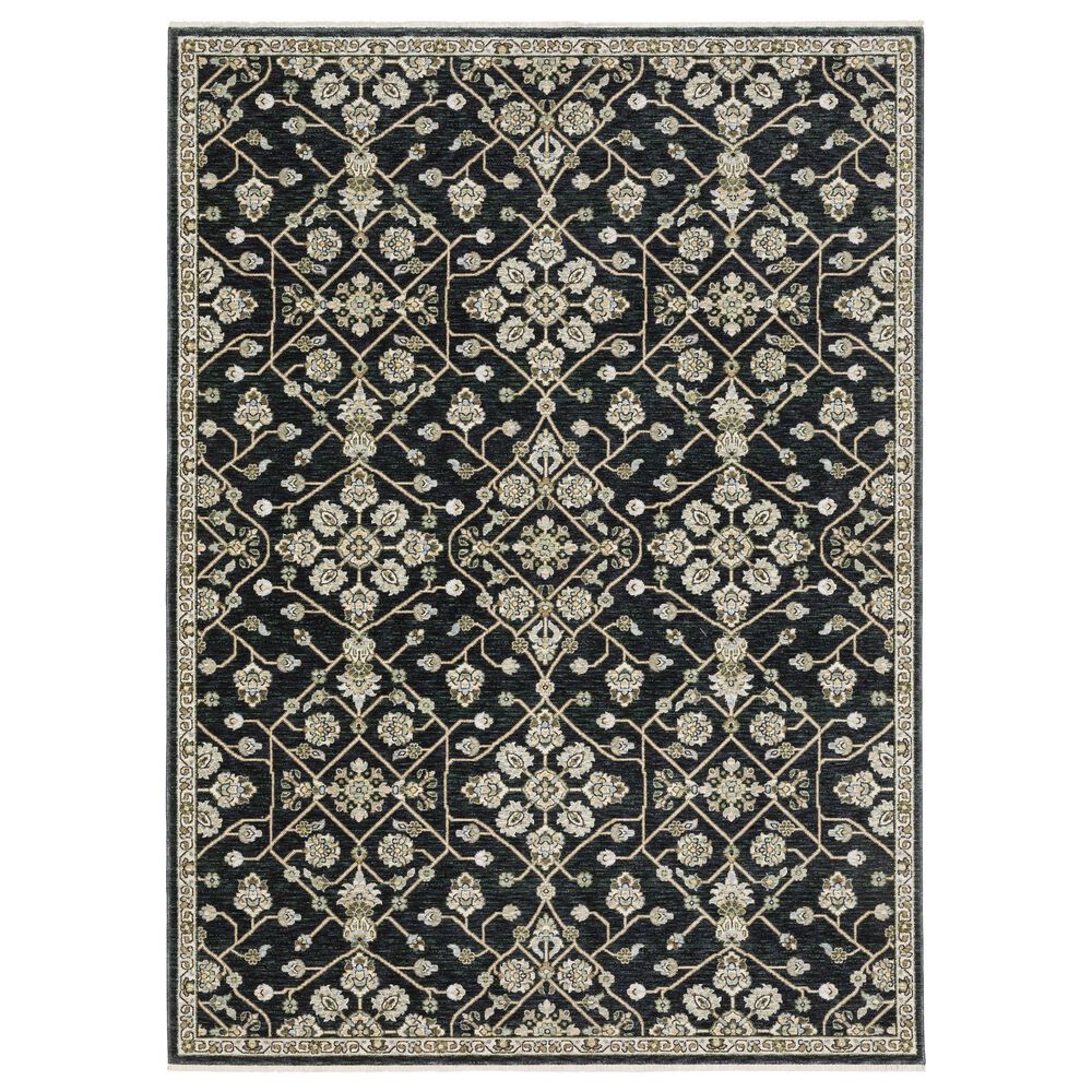 Oriental Weavers Westwood WES11 Black 2"3" x 7"6" Runner, , large