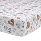Lambs and Ivy Animals 4-Piece Nursery Crib Bedding Set in Beige, , large