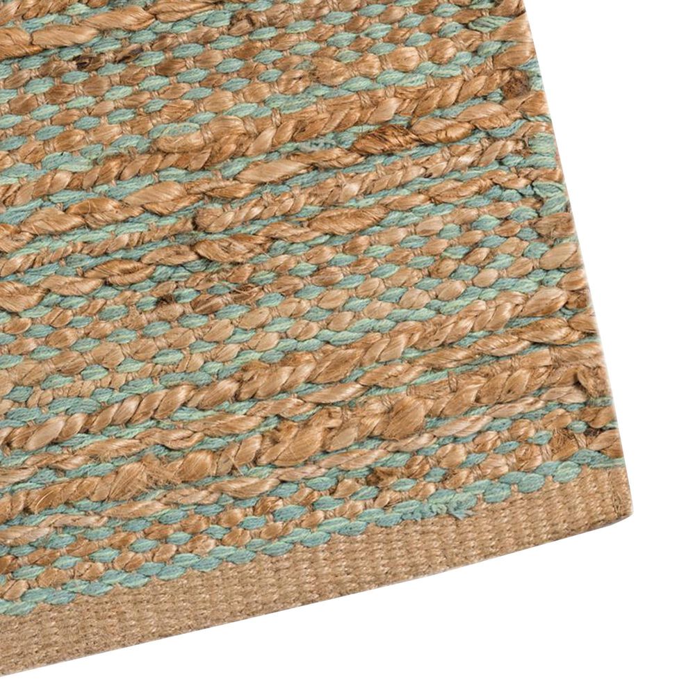 Amer Rugs Naturals 8&#39; x 10&#39; Aqua Area Rug, , large