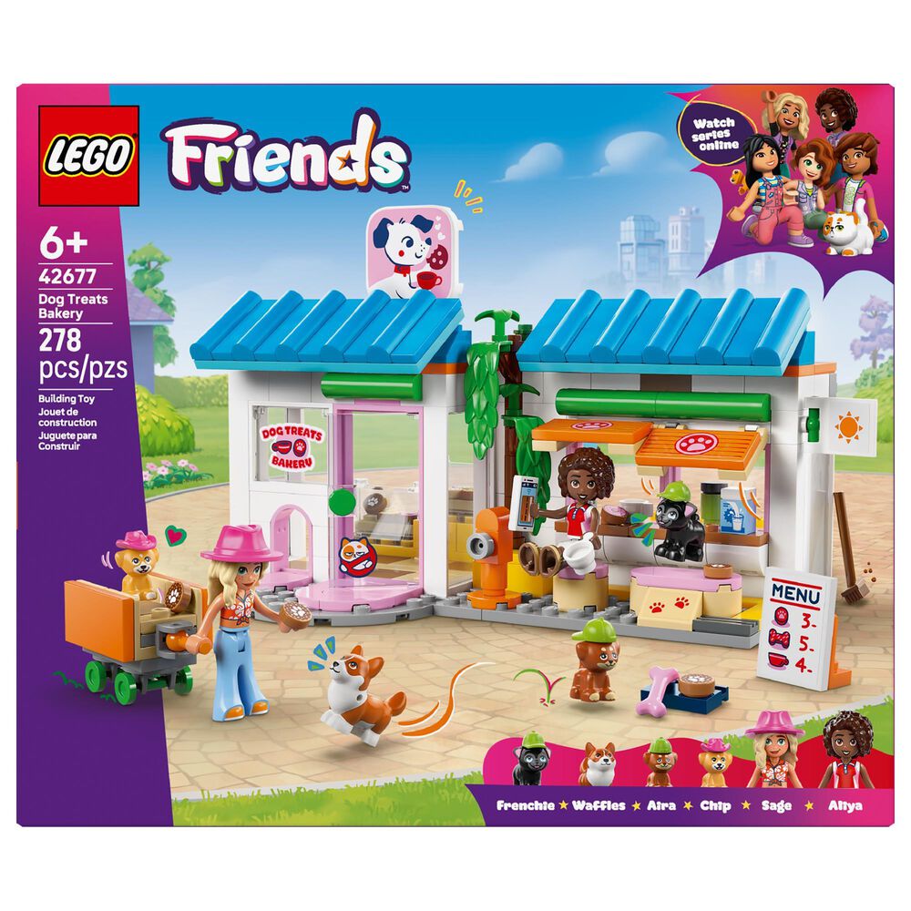 LEGO Friends Dog Treats Bakery Building Set, , large