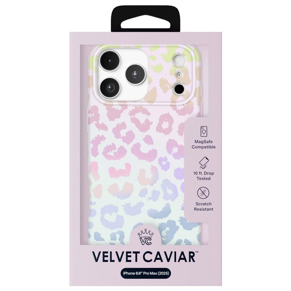 Velvet Caviar MagSafe Case For Apple iPhone 17 Pro Max in White Opal Leopard, , large
