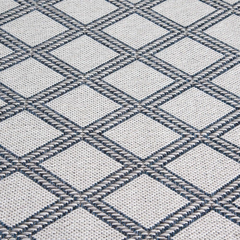 Central Oriental New Zealand Diamond 6&#39;7&quot; x 9&#39;6&quot; Ecru and Granite Area Rug, , large