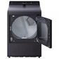 LG 5.5 Cu. Ft. Top Load Washer and 7.3 Cu. Ft. Gas Dryer with AI Sensing in Matte Black, , large
