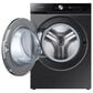 Samsung Bespoke 5.3 Cu. Ft. Front load Washer with Super Speed Wash and AI Smart Dial in Brushed Black, , large