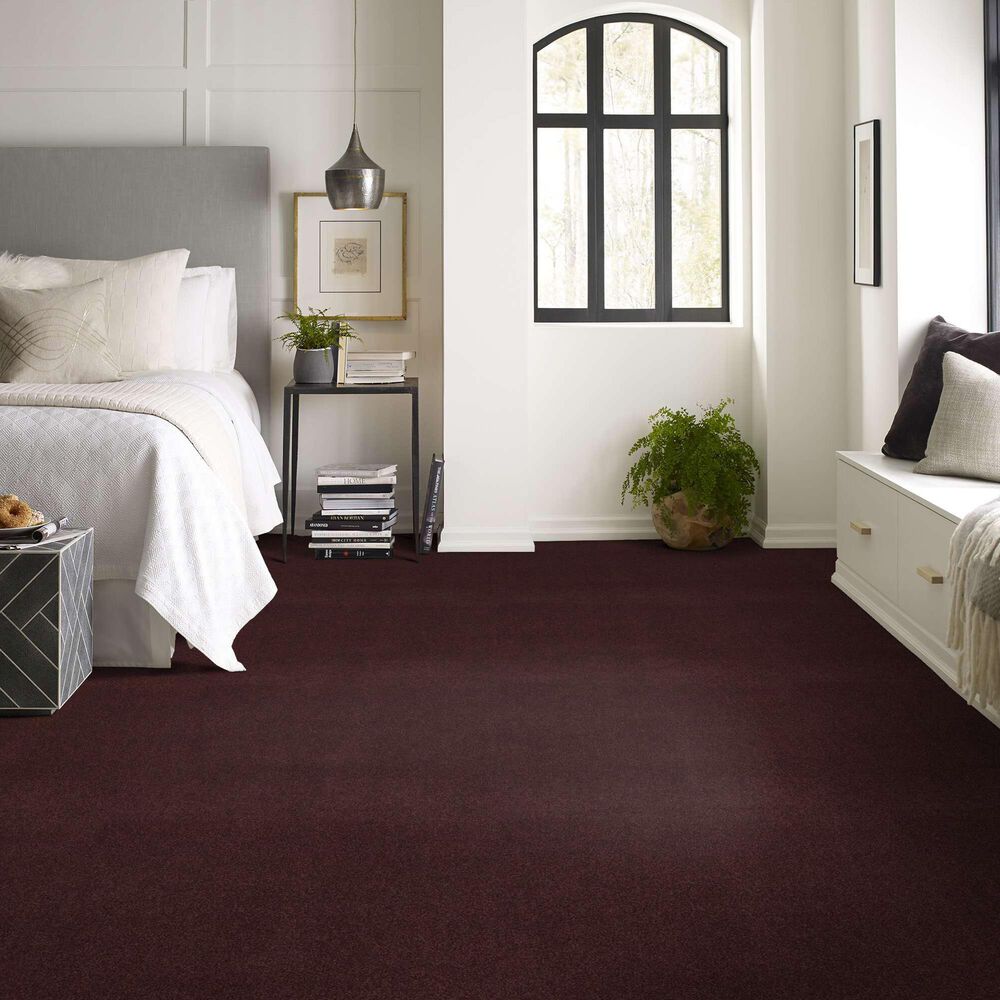 Shaw Luxuriant Carpet in Raspberry Row, , large