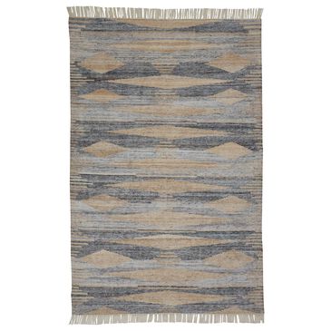 Feizy Rugs Beckett 0815F 3"6" x 5"6" Gray and Beige Area Performance Rug, , large