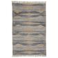 Feizy Beckett 0815F 3"6" x 5"6" Gray and Beige Area Performance Rug, , large