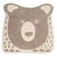 Nourison Hudson DWS01 4" x 4" Light Gray Kids Rug, , large