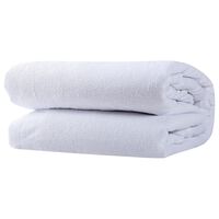 Pem America London Fog King Mattress Protector in White