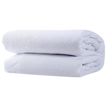 Pem America London Fog King Mattress Protector in White, , large