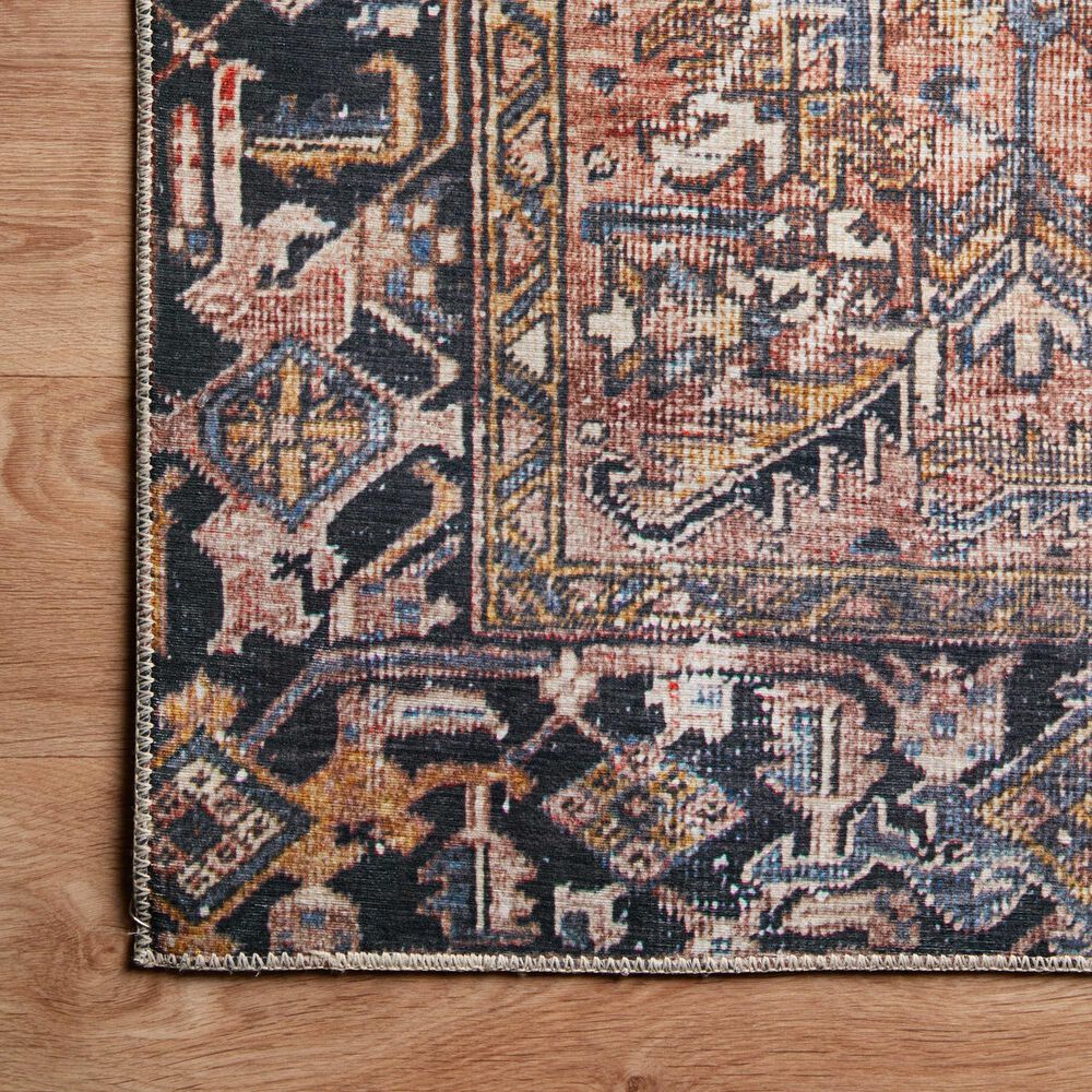 Chris Loves Julia x Loloi Jules 5&#39; x 7&#39;6&quot; Terracotta and Multicolor Area Rug, , large