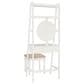 Linon Home Decor Lilymae Vanity with Stool in White, , large