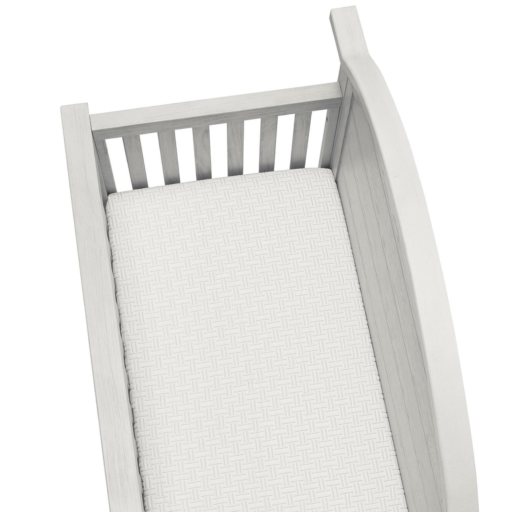 Cooling crib mattress top