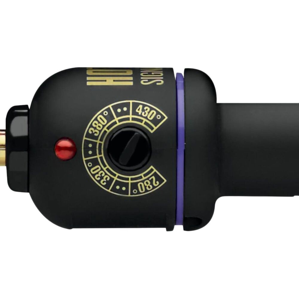 Hot Tools Signature Series Curling Iron Wand - 1 1/4&quot; in Black and Gold, , large