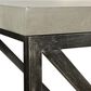 Flair Industries Console Table in Concrete Gray and Ebony, , large