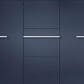 Lexora Home Lafarre 60" Double Bathroom Vanity in Navy Blue with 2 cm White Cultured Marble Top and Rectangular Sinks, , large