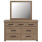 Ashley Oliandon 5 Piece Queen Panel Bedroom Set in Light Brown, , large