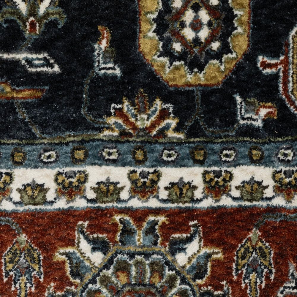 Oriental Weavers Vivian VI05A 2&#39;3&quot; x 7&#39;6&quot; Blue Runner, , large