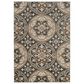 Safavieh Lyndhurst 6" x 9" Slate Blue and Beige Area Rug, , large