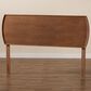 Baxton Studio Laurien Queen Panel Headboard in Ash Walnut, , large