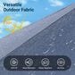 HOMLUX 2-Piece 14.5 ft Patio Umbrella Set in Dark Blue, , large