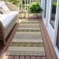 Dalyn Rug Company Wonderland WN26 2"3" x 7"6" Gray Indoor/Outdoor Runner, , large