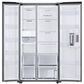 Samsung Bespoke Bespoke Counter Depth Side-by-Side Refrigerator (23 cu. ft.) with Beverage Center In Fingerprint Resistant Stainless Steel, , large