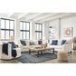 Ashley Padova Swivel Accent Chair in Ivory, , large