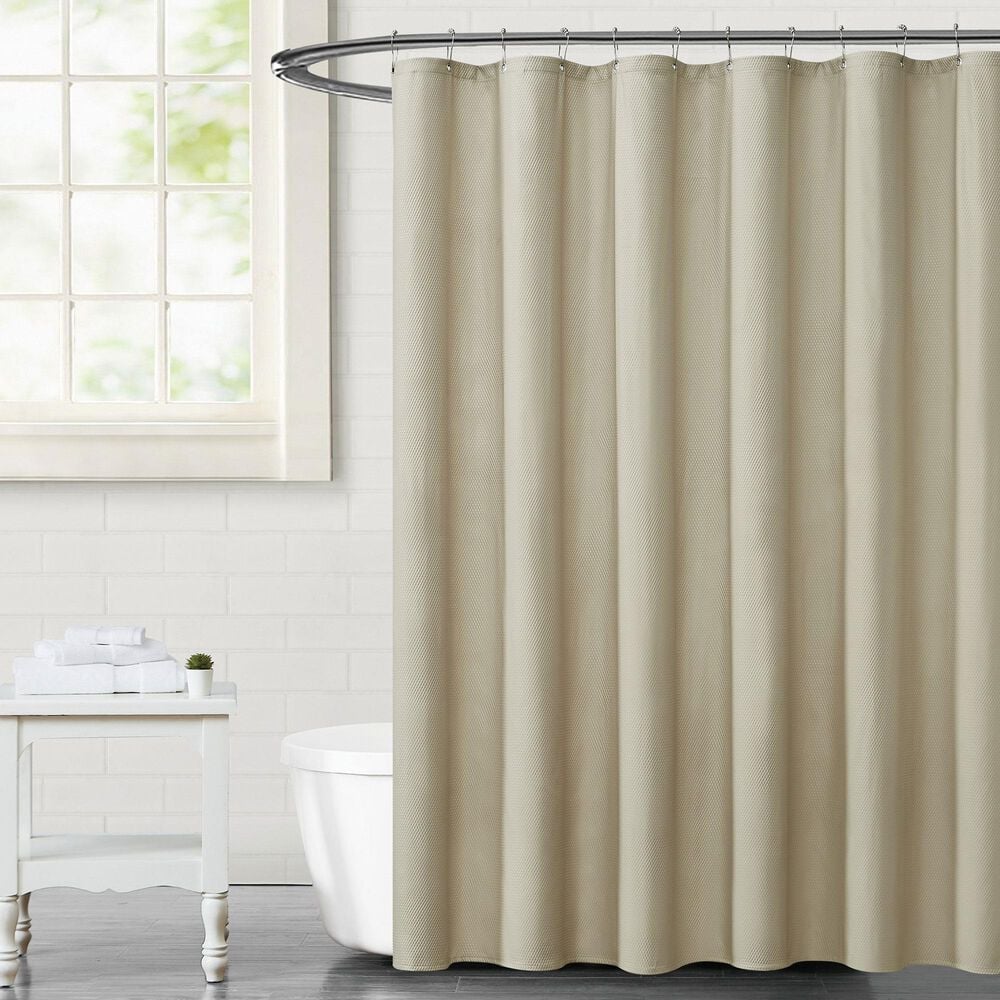 Pem America 70&quot; x 72&quot; Shower Curtain in Beige, , large
