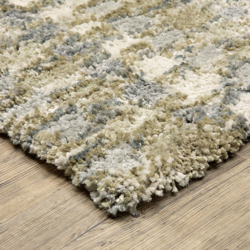 Oriental Weavers Aspen Gold and Grey 6'7" x 9'6" Area Rug, , large