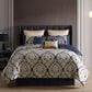 Hallmart Collectibles Brady 10-Piece King Comforter Set in Navy, , large