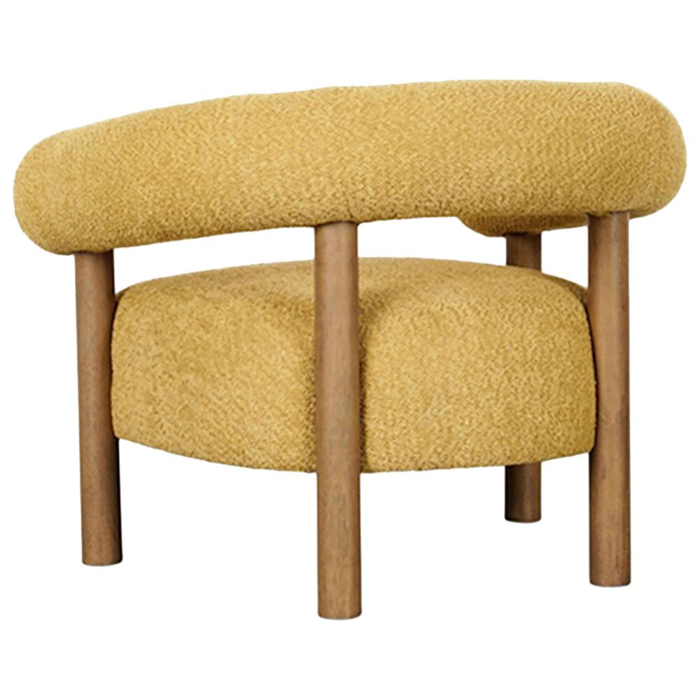 Classic Home Bolton Accent Chair in Yellow, , large