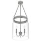 Hunter Devon Park 3-Light Pendant in Brushed Nickel, , large