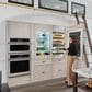 Monogram 30" Fully Integrated Customizable Refrigerator with Solid Door, , large