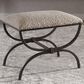 Uttermost Hacienda Small Bench in Latte, , large