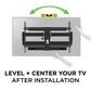 Secura Full Motion Wall Mount for 42" - 90" Flat-Panel TVs in Black, , large