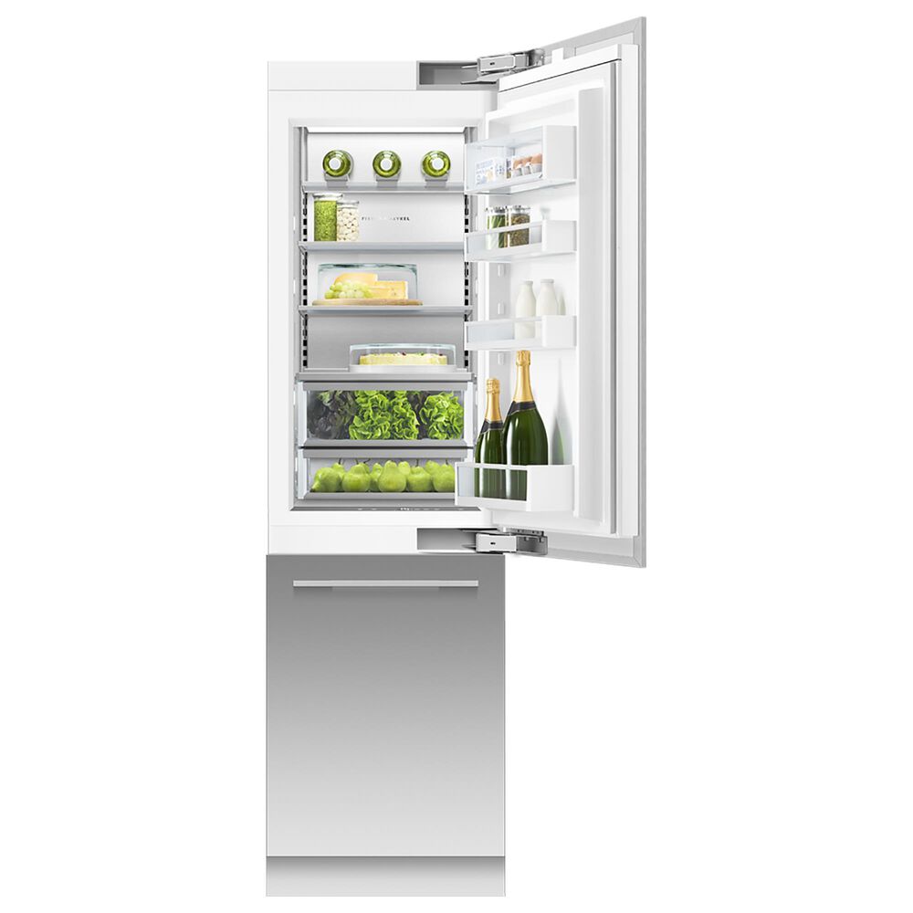 Fisher &amp; Paykel 24&quot; Integrated Bottom Mount Column Door Panel Right Hinge in Stainless Steel, , large