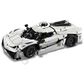 LEGO Technic Koenigsegg Jesko absolut white hypercar toy, , large
