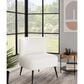 Lumisource Fran Slipper Chair in White, , large